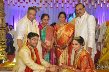 Celebs At Producer Ram Mohan Rao Daughter Wedding